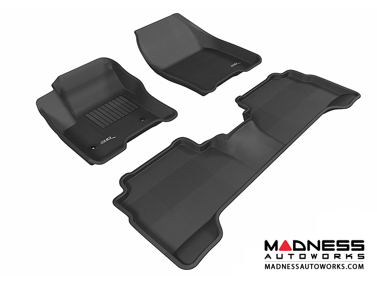 Ford C-Max Floor Mats (Set of 3) - Black by 3D MAXpider